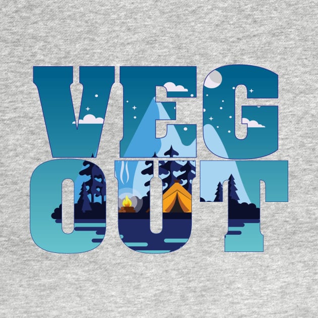 Veg Out by Mint Tees